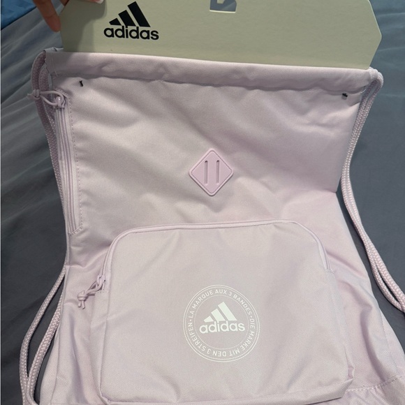 Adidas Ice Lavender Sackpack - Picture 1 of 2